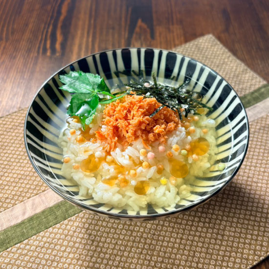 セサミソイル活用方法:お茶漬け