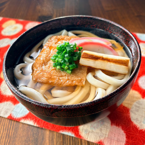 セサミソイル活用方法:きつねうどん