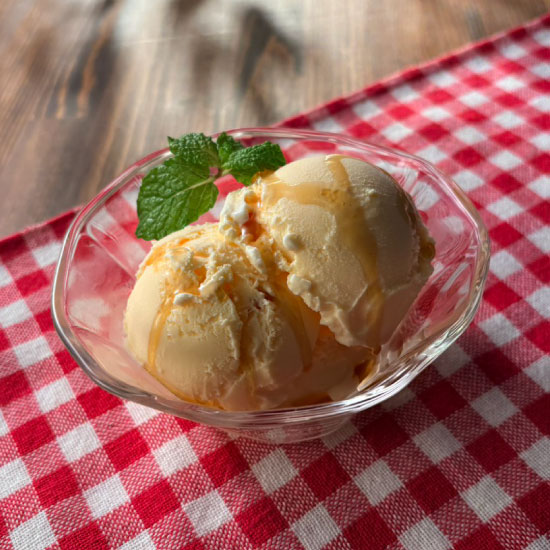 バニラアイスクリーム